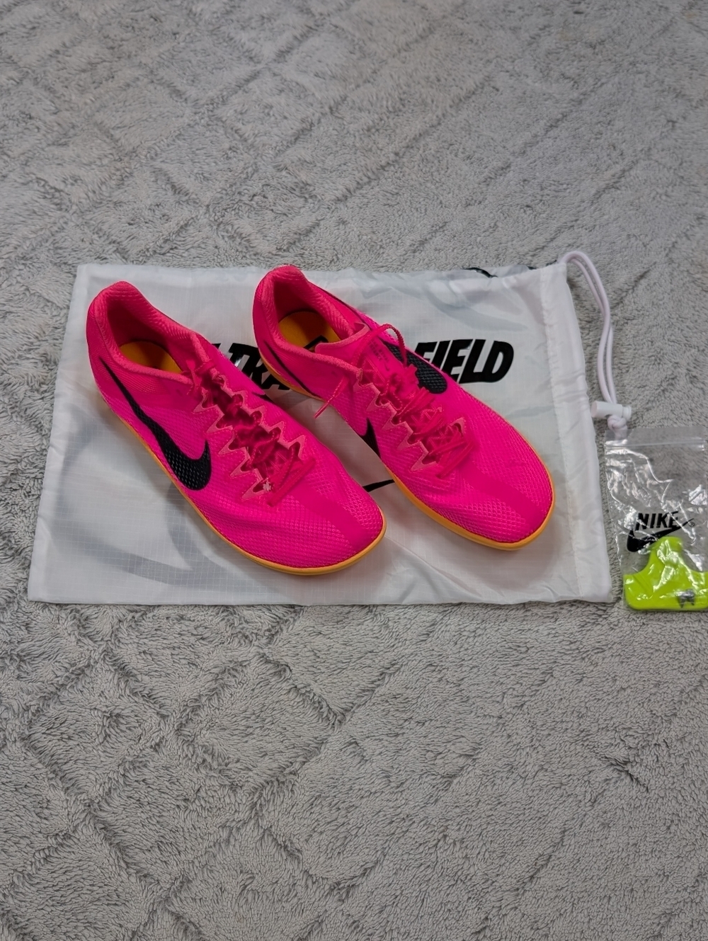 Nike Zoom Rival Hyper Pink Distance Running Track Spikes Mens 9.5 DC8725-600